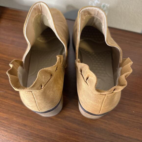 Journey Collection Lennie Brown Comfort Booties - Size 12 - Picture 4 of 7